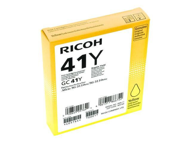 Ricoh Original Type GC 41Y Druckerpatrone - gelb (405764) Ricoh Original Type GC 41Y Druckerpatrone - gelb (405764)